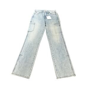 Light Wash Straight Leg Women’s Jeans